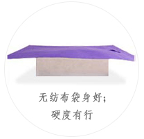 無紡布袋身好，硬度有行