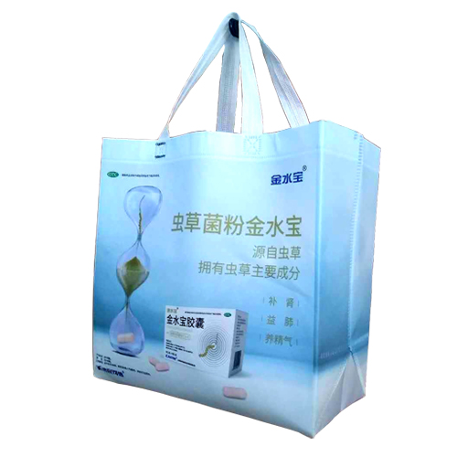 雄緯經(jīng)典案例---金水寶膠囊無紡布覆膜手提袋 雄緯經(jīng)典案例---金水寶膠囊無紡布覆膜手提袋